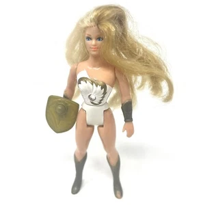 Vintage SHE-RA Princess Of Power Figur 1984 mit Schild Zubehör MOTU Actionfigur - Bild 1 von 11