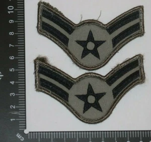 INSIGNIA UNIFORME ACU GENUINA EDICIÓN DE LA FUERZA AÉREA DE ESTADOS UNIDOS A RAYAS DE PRIMERA CLASE - Imagen 1 de 1