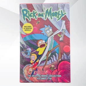 Rick And Morty The Graphic Novel Collection Volumes 1-10 With Slipcase - Picture 1 of 7