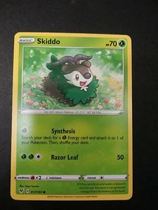 Pokemon Vivid Voltage Skiddo Common Card 017/185 NM - Picture 1 of 1
