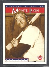 1995 Upper Deck Sonic Baseball Greats - #13 - Monte Irvin - New York Giants