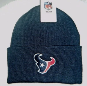 Houston Texans NFL Vintage Authentic Beanie Haube Neu mit Etikett Strickmütze Versand innerhalb eines Tages - Bild 1 von 1