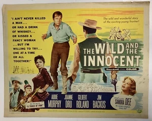 The Wild And The Innocent 1959 Original Movie Poster Sandra Dee YeOldePosterCom  - Picture 1 of 12