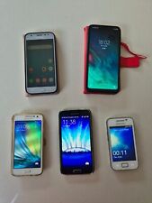 Job lot of 5 Samsung phones - all working