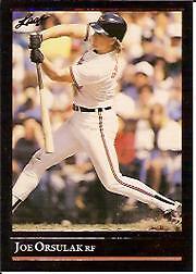 A8038- 1992 Leaf Black Gold Baseball Card #s 1-200 -You Pick- 10+ FREE US SHIP