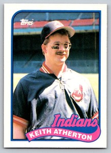 1989  Topps Traded #4T Keith Atherton Cleveland Indians