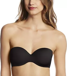 Cosabella 169512 Womens Marni Seamless Strapless Bra Solid Black Size 32C - Picture 1 of 3
