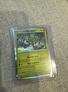 Teal Mask Ogerpon 24/167 Holo Rare Twilight Masquerade SV06 Pokémon TCG  - Picture 1 of 3