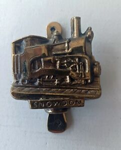 Vintage Brass "SNOWDON TRAIN"  Door Knocker