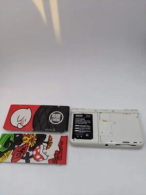 Nintendo 3DS Kisekae Mario Hanafuda OEM Faceplate Console + Charger Tested - Image 1 of 4