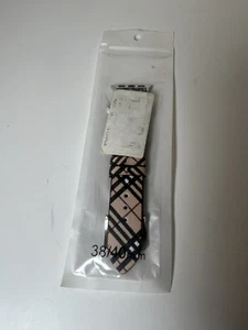 Apple Watch Band 38/40mm | Faux Leather Strap Pink | Classic Buckle | NEW - Picture 1 of 2