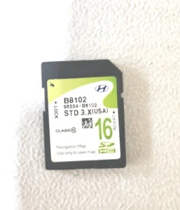 HYUNDAI Map Navigation SD Card 96554-B8102 - Picture 1 of 2