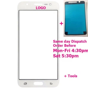 Samsung galaxy J510 J5 2016 Front outer glass Touch Screen White + adhesive tape - Picture 1 of 2
