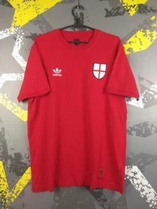 England Team Retro Replicas Jersey Football Soccer Shirt Red Adidas Men M ig93 - Picture 1 of 11
