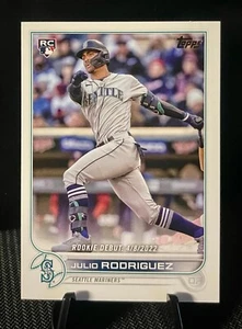 2022 Topps Julio Rodriguez Seattle Mariners RC Rookie - Picture 1 of 2
