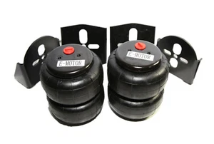 Rear Weld On Air Ride Mount Bracket 2.75" Axle & 2500lb Air Bags Suspension Kit - Picture 1 of 12