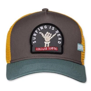Coastal HFT Trucker Cap Surfing Dead grey/light petrol Meshcap Kappe Costal Hat - Picture 1 of 3
