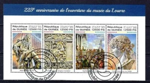 Gemälde Louvre Museum Guinea 2018 (73) Yvert Nr. 9228 bis 9231 gestempelt - Bild 1 von 1