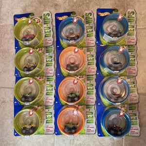 Lot Of 12 Different Hot Wheels Rev-Ups Magna Trax Jester Dairy Twin + More 2003 - Picture 1 of 16