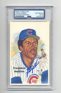 FERGIE JENKINS AUTOGRAPHED PEREZ STEELE POST CARD PSA/DNA Encapsulated - Picture 1 of 1