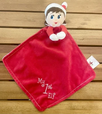 The Elf on Shelf My 1st First Elf Christmas Lovey Baby Manta de Seguridad Sonajero Foto 1 de 4