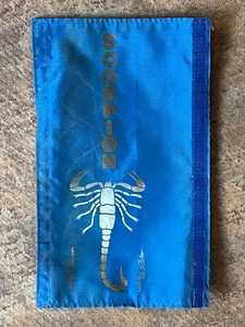 Rare 80s Blue CALIFORNIA LITE JOHAR SCORPION FRAME PAD COVER Old School BMX Pads - Picture 1 of 6