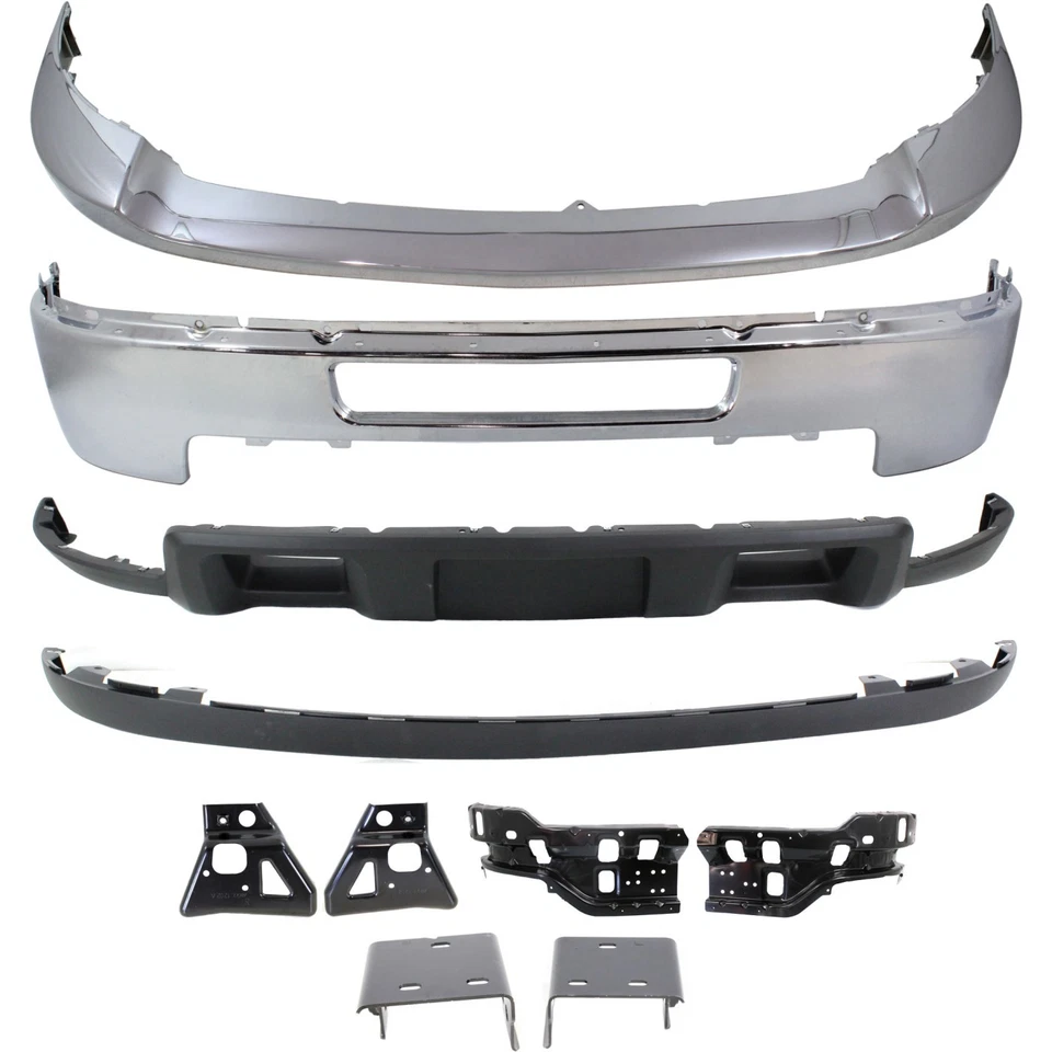 Front Bumper Kit For 2011-2014 Chevrolet Silverado 2500HD Fits 3500 HD - Изображение 1 из 4