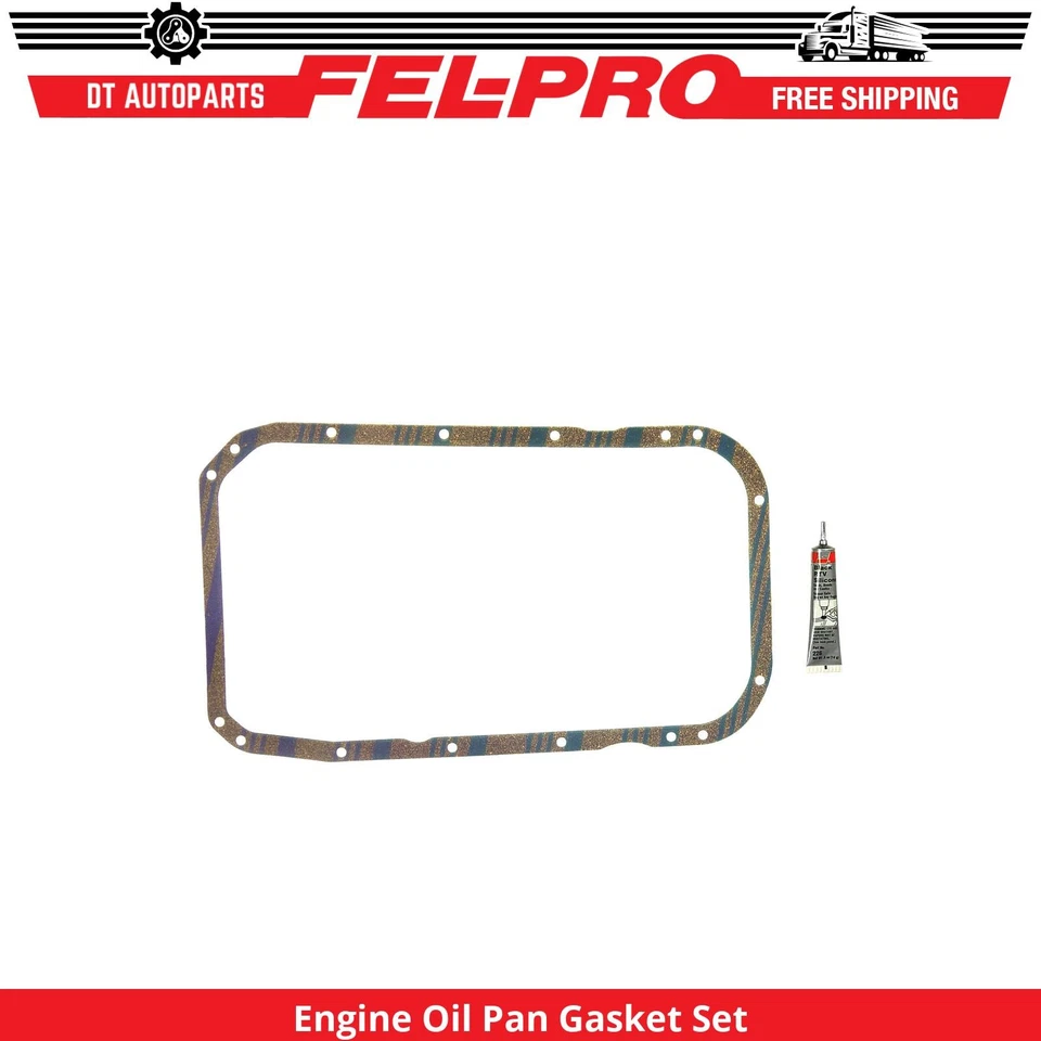 Juego de juntas de cárter de aceite de motor V6 Fel-Pro 1991 1992 para Dodge Daytona 1990-1993 3,0 L Foto 1 de 1