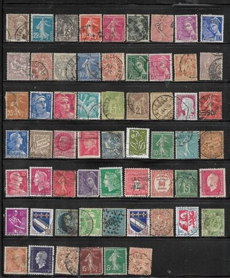 110 Used France Stamps - Image 1 of 4