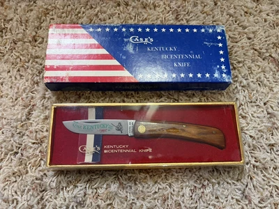 Cuchillo Case XX Kentucky Bicentenario 1775-1975 P137 SS Caja Original  Foto 1 de 4