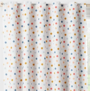 Panel de cortina de ventana Pillowfort 42" W x 95" L punto para niños apagón - Imagen 1 de 6