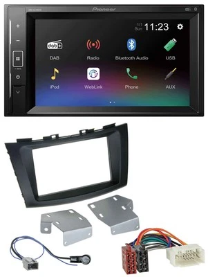 Pioneer DAB MP3 2DIN Bluetooth USB Autoradio für Suzuki Swift (ab 2010) - Bild 1 von 4