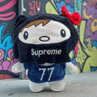 Hello Kitty Supreme 77 Plush Stuffed Toy 9" RARE! - Image 1 of 4