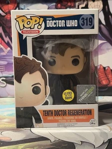 Tenth Doctor Who Regeneration Funko Pop! #319 ThinkGeek Glow-in-the-Dark - Picture 1 of 6