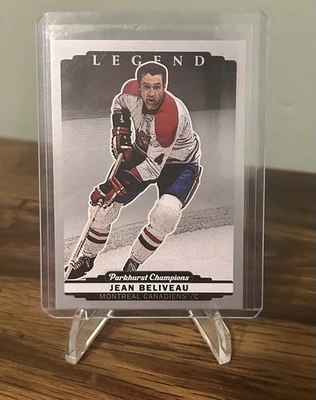 2022-23 Upper Deck Parkhurst Champions - SP Legends - Jean Beliveau #346 Silver - Image 1 of 2