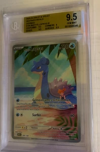 Pokemon Mistys Lapras DRI 194 Ewige Rivalen Karte Becket Gem Mint 9,5  Deutsch - Bild 1 von 2