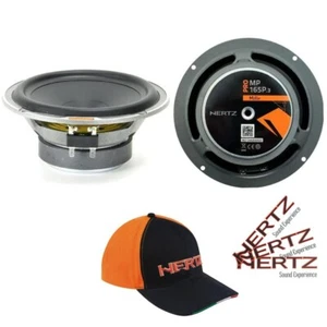 2 WOOFER HERTZ PRO MP165P.3 16,5 cm 100 watt rms auto + cappellino e 3 stickers - Picture 1 of 11