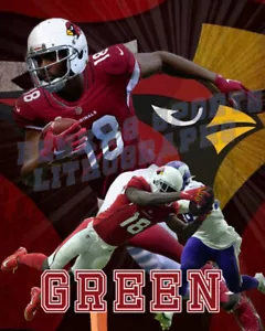 Arizona Cardinals Lithograph print of A J Green 2021 - Picture 1 of 1
