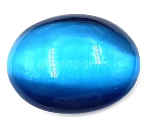 Blue Cat's Eye Rare Oval Cut 1476.0 Ct Brazil IGL Certified Loose Gemstone 5JSR - Picture 1 of 10