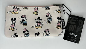 Loungefly DISNEY Mickey Mouse Parts AOP Cosmetic Art Supplies Coin Nylon Pouch