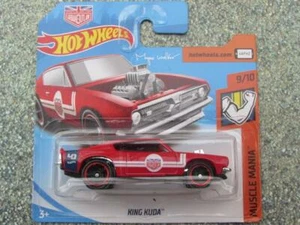 Hot Wheels 2019 #140/250 KING KUDA red plymouth @F - Picture 1 of 2