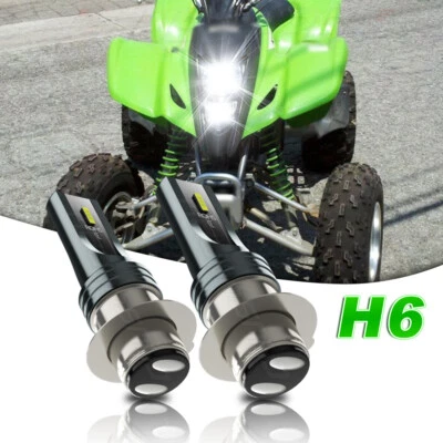 Bombilla de faro LED H6 para Kawasaki ATV KFX400 2003-2006 KFX450R 2008-2014 Foto 1 de 4