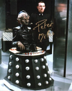 Doctor Who Autograph: PETER MILES (Genesis of the Daleks) Rare Signed Photo - Picture 1 of 1