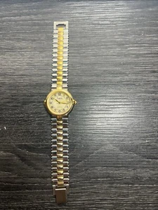 Mens Sheffield Quartz Japan Movement Analog Wrist Watch Two Tone Needs Battery - Picture 1 of 2
