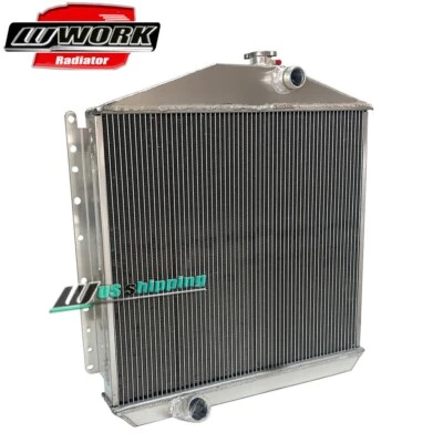 Aluminum Radiator fit 1954-1956 1955 Oldsmobile/Super 88 98/Starfire - Image 1 of 4