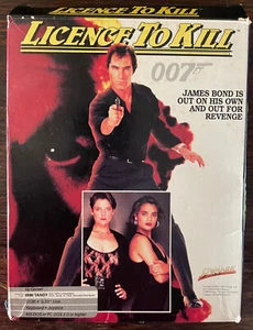 RARE "LICENCE TO KILL" 1989 5½ floppy disks by DoMark™ & Brøderbund® - Picture 1 of 4