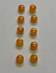 10 Stk 5x5mm Rund Orange Begrenzungsleuchten Positionsleuchten 1/14 Tamiya RcLkw - Bild 1 von 2