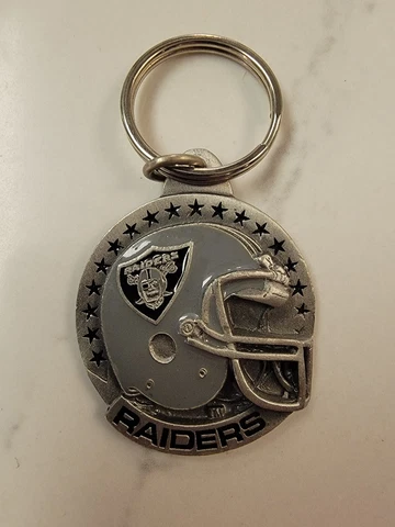 Vintage 1991 Los Angeles Raiders Keychain Cover