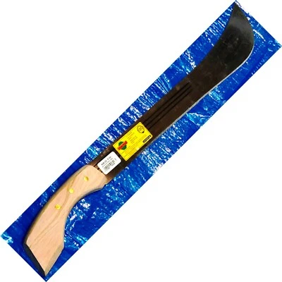 Machete Imacasa 22" pulido con hoja ranurada mango de madera dura 648-22P-MI *L@@K* Foto 1 de 3