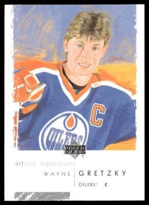 Wayne Gretzky 2002-03 Upper Deck Artistic Impressions #39 - Edmonton Oilers - Image 1 of 2